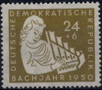 1950 - Allemagne DDR 10/13 - Bicentenaire de la mort de Yohann-Sébastien Bach