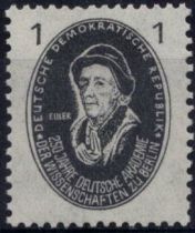 1950 - Allemagne DDR 15/24 - 250e anniversaire de la fondation de l\'Académie des Sciences de Berlin