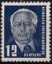 1950 - Allemagne DDR 6/9A - Président W. Pieck