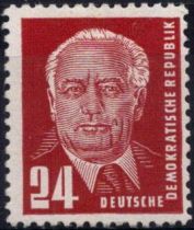 1950 - Allemagne DDR 6/9A - Président W. Pieck