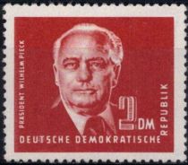 1950 - Allemagne DDR 6/9A - Président W. Pieck