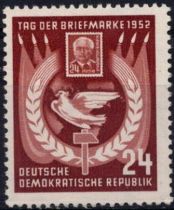 1952 - Allemagne DDR 75 - Journée du timbre