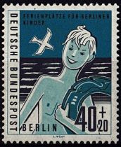 1960 - Allemagne Berlin 172-175 - Surtaxe pour les vacances des jeunes berlinois