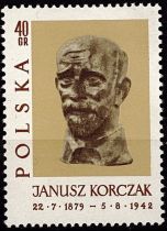 1962 - Pologne 1215/1220 - 20e anniversaire de la mort du pédagogue Janusz Korczak (1879-1942)