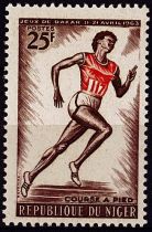 1963 - Niger 120 - Jeux sportifs de l\'Amitié à Dakar