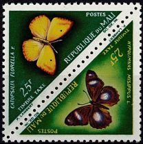 1964 - Mali T7-T20 - Papillons