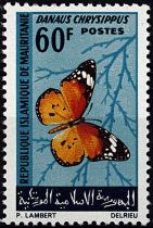 1966 - Mauritanie 214-217 - Papillons