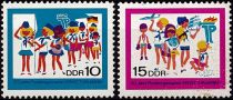 1968 - Allemagne DDR 1128-1129 - Mouvement des pionniers