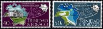 1974 - Trinité et Tobago 332-333 - Centenaire de l\'U.P.U.