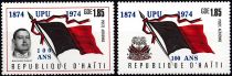 1975 - Haiti A541-A542 - Centenaire de l\'U.P.U.