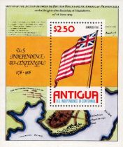 1976 - Antigua BF24 - Bicentenaire de l\'indépendance des Etats-Unis 