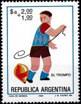 1983 - Argentine 1361-1365 - Jeux d\'enfants