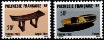 1987 - Polynésie Taxe 8/9 - Artisanat