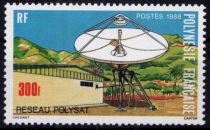 1988 - Timbre Polynésie 306 - Réseau \ Polysat\ 