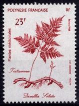 1988 - Timbres Polynésie 315/317 - Plantes médicinales