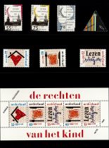 1989 - Timbres Pays-Bas 1327-1344 - Année complète