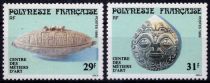 1989 - Timbres Polynésie 324/325 - Centre des métiers d\'art