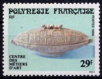 1989 - Timbres Polynésie 324/325 - Centre des métiers d\'art