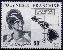 1990 - Timbres Polynésie 354/357 - Le monde Maohi (1)