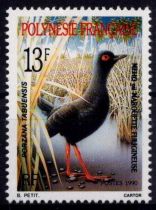 1990 - Timbres Polynésie 360/361 - Faune, oiseaux uniques au monde