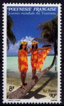 1990 - Timbres Polynésie 365/367 - Journée mondiale du tourisme