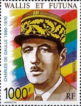 1990 - Wallis et Futuna 169A - Centenaire de la naissance du Général de Gaulle (1890-1970)