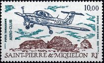 1991 - Saint Pierre et Miquelon A70 - Avion, PiperTomahawk en vol