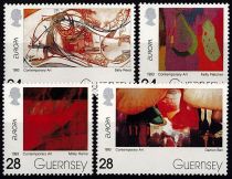 1993 - Guernesey 616-619 - Europa