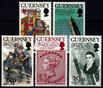 1993 - Guernesey 625-629 - Imprimerie