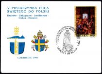 1997 - Pologne FDC 3440 - 600e anniversaire de la fondation de la Faculté de Théologie de Cracovie