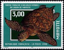 1998 - Timbres Mayotte 52 - Tortue franche