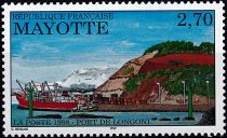 1998 - Timbres Mayotte 53 - Le port de Longoni