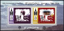 2006 - Mongolie BF313/318 - Cinquentenaire des émissions de timbres-poste Europa