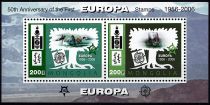 2006 - Mongolie BF313/318 - Cinquentenaire des émissions de timbres-poste Europa