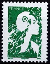 2023 - France 5730 - Marianne de l\'Avenir Lettre Verte (vert)