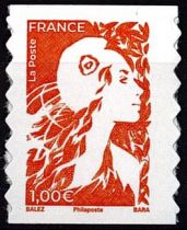 2023 - Série timbres France ADH2356-ADH2362 - Marianne de l\'Avenir 7 valeurs