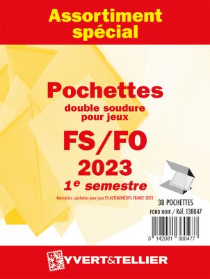 Recharges Futura Yvert à 3 poches pour cartes premiers jours, billets. (E3)  - Philantologie