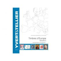 Catalogue Europe Volume 5 Cotation Timbres Saint-Marin à Yougoslavie 2021 Yvert et Tellier