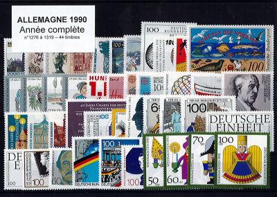 Allemagne timbres de collection tous différents. - Philantologie